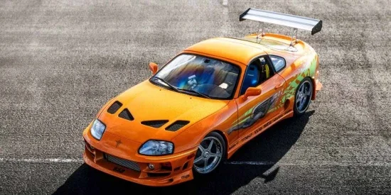 Kyosho 1:18 Toyota Supra Turbo Fast & Furious Orange Pearl — image 8 of 11