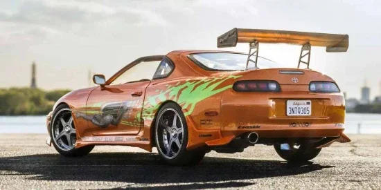 Kyosho 1:18 Toyota Supra Turbo Fast & Furious Orange Pearl — image 7 of 11