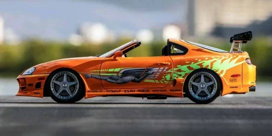 Kyosho 1:18 Toyota Supra Turbo Fast & Furious Orange Pearl — image 6 of 11