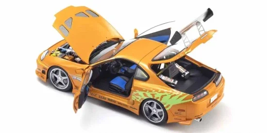 Kyosho 1:18 Toyota Supra Turbo Fast & Furious Orange Pearl — image 5 of 11