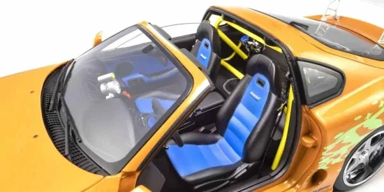 Kyosho 1:18 Toyota Supra Turbo Fast & Furious Orange Pearl — image 4 of 11
