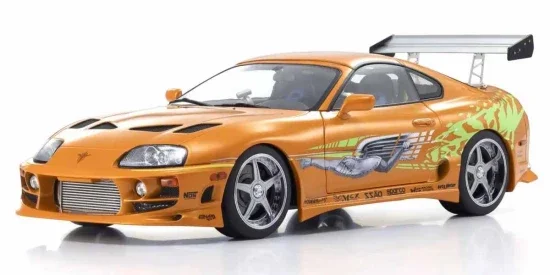 Kyosho 1:18 Toyota Supra Turbo Fast & Furious Orange Pearl — image 1 of 11