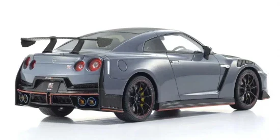 Kyosho 1:18 Resin Samurai Collection Nissan GT-R Nismo 2024 SP Gray — image 2 of 5