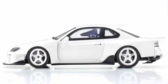Kyosho 1:18 Samurai Collection Nissan Silvia S15 Khyzyl Saleem White — image 3 of 6