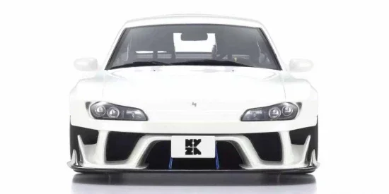 Kyosho 1:18 Samurai Collection Nissan Silvia S15 Khyzyl Saleem White — image 4 of 6