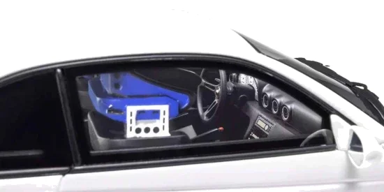 Kyosho 1:18 Samurai Collection Nissan Silvia S15 Khyzyl Saleem White — image 5 of 6