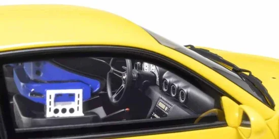 Kyosho 1:18 Samurai Collection Nissan Silvia S15 Khyzyl Saleem Yellow — image 5 of 6