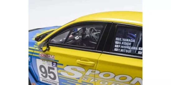 Kyosho 1:18 Samurai Collection Honda Civic (FL5) 2024 Team Spoon #95 — image 4 of 8