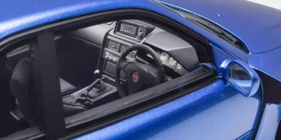 Kyosho 1:18 Samurai Collection Skyline GT-R R34 Khyzyl Saleem Blue &mdash; image 5 of 7