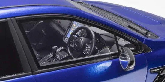 Kyosho 1:18 Resin Samurai Collection Subaru S210 Blue — image 5 of 6