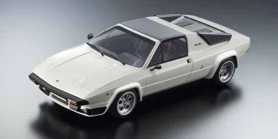 Kyosho 1:18 Resin Samurai Collection Lamborghini Silhouette White — image 6 of 11