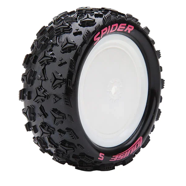 Louise RC E Spider 1:10 4WD Front Buggy Tyres on 12mm Hex Wheels (2) — image 1 of 2