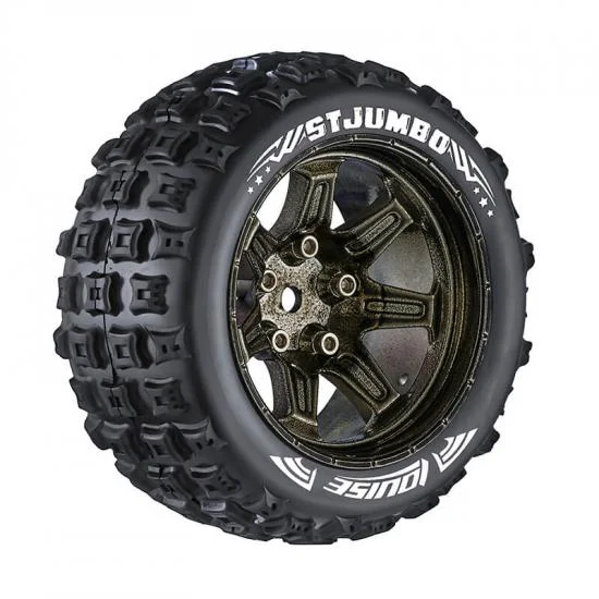 Louise RC ST-Jumbo 1:10 Soft Hex 14mm/Black Chrome Arrma Gr — image 1 of 3