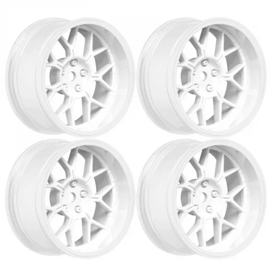 Louise RC 1:10 Drift 2 - 4 - 6 - 8mm Offset Wheels 14 /Gloss White — image 1 of 4