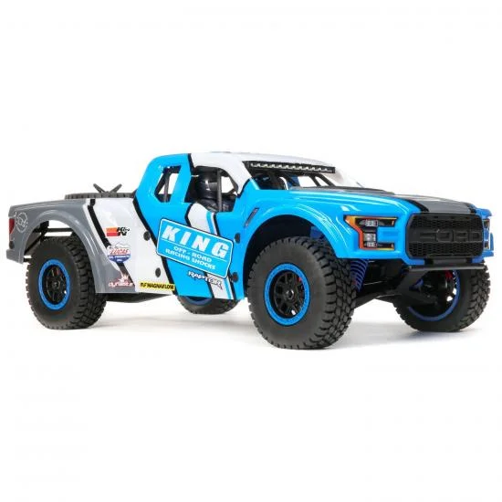 Losi Baja Rey - Ford Raptor King Shocks Blue &mdash; image 15 of 16
