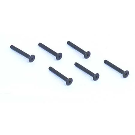 4.40x7/8 Flat Head Screws (6)