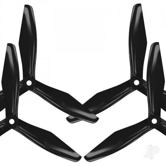 Master Airscrew RS-3blade-FPV - 5x4.5 Prop Set x4 Black — image 1 of 2