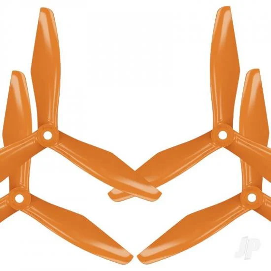 Master Airscrew RS-3blade-FPV - 5x4.5 Prop Set x4 Orange — image 1 of 2