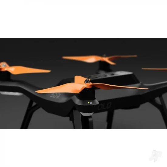 Master Airscrew 3MR-SL - 3-Blade 9x4.5 Prop C Set x4 Black, Built-in Nut for 3DR SOLO — image 6 of 7