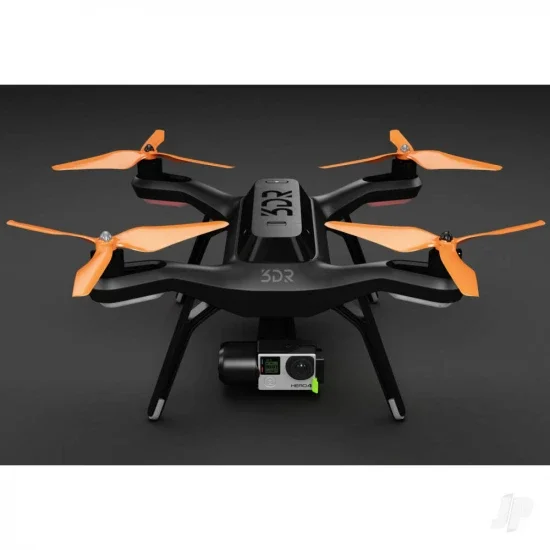 Master Airscrew 3MR-SL - 3-Blade 9x4.5 Prop C Set x4 Black, Built-in Nut for 3DR SOLO — image 7 of 7