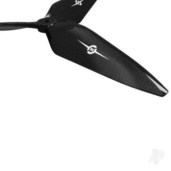 Master Airscrew 12x11 3X Power X-Class Giant Racing Drone Propeller (CCW) Black — image 9 of 11