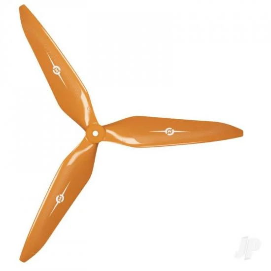 Master Airscrew 12x11 3X Power X-Class Giant Racing Drone Propeller (CW) Reverse/Pusher Orange — image 1 of 11