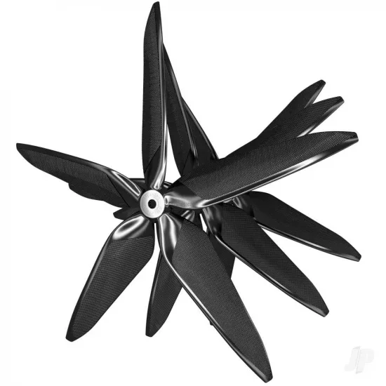 Master Airscrew 10x9 5X Power X-Class Giant Racing Drone Propeller (CW) Reverse/Pusher Black — image 7 of 8