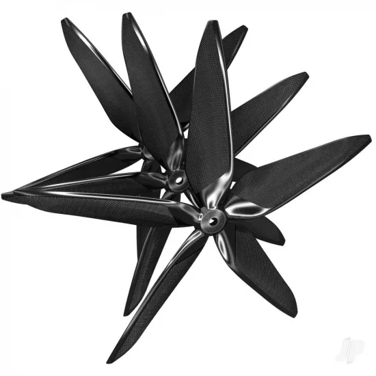 Master Airscrew 10x9 5X Power X-Class Giant Racing Drone Propeller (CW) Reverse/Pusher Black — image 8 of 8