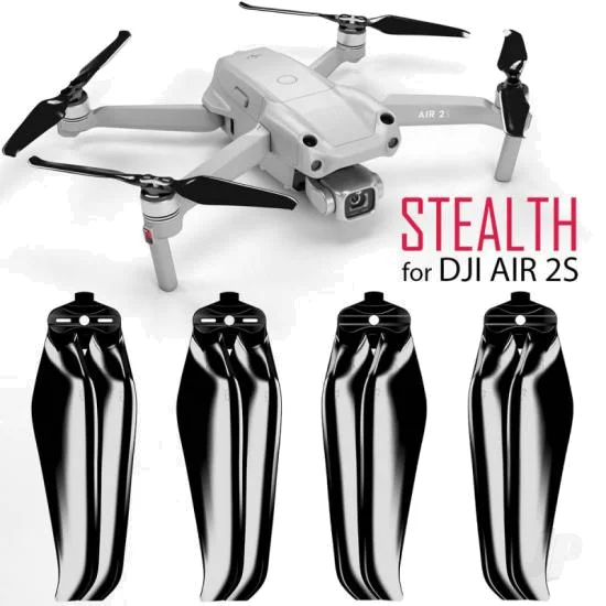 Master Airscrew 7.2x3.8 STEALTH Multirotor Folding Propeller Set x4 Black for DJI Air 2S — image 2 of 6