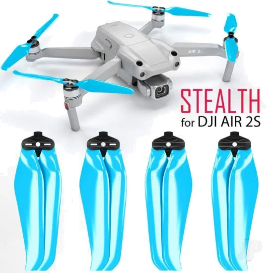 Master Airscrew 7.2x3.8 STEALTH Multirotor Folding Propeller Set x4 Blue for DJI Air 2S — image 2 of 8