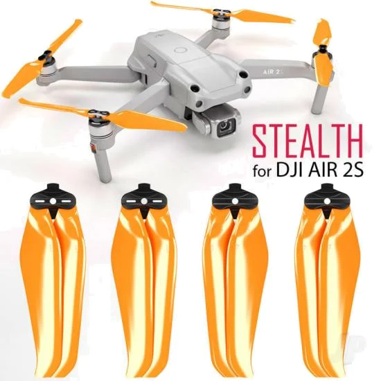 Master Airscrew 7.2x3.8 STEALTH Multirotor Folding Propeller Set x4 Orange for DJI Air 2S — image 2 of 9