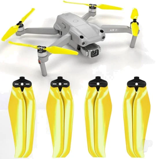 Master Airscrew 7.2x3.8 STEALTH Multirotor Folding Propeller Set x4 Yellow for DJI Air 2S — image 1 of 7