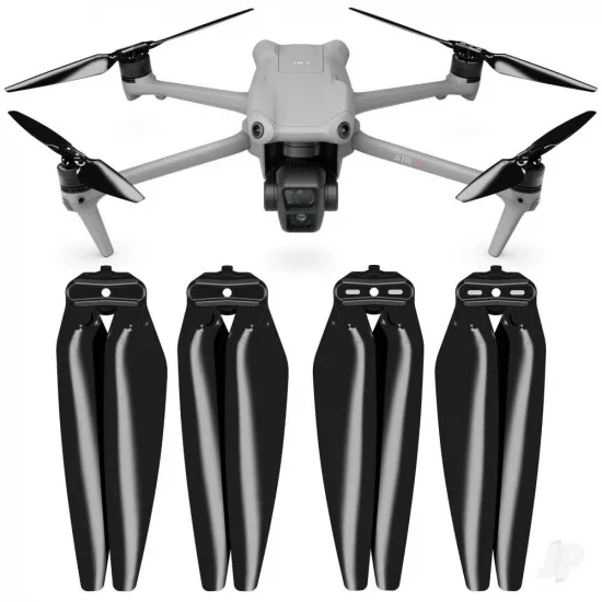 Master Airscrew DJI Air 3 STEALTH Upgrade Propellers - x4 Black &mdash; image 2 of 8