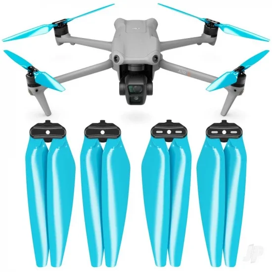 Master Airscrew DJI Air 3 STEALTH Upgrade Propellers - x4 Blue — image 1 of 8