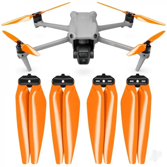 Master Airscrew DJI Air 3 STEALTH Upgrade Propellers - x4 Orange &mdash; image 2 of 8