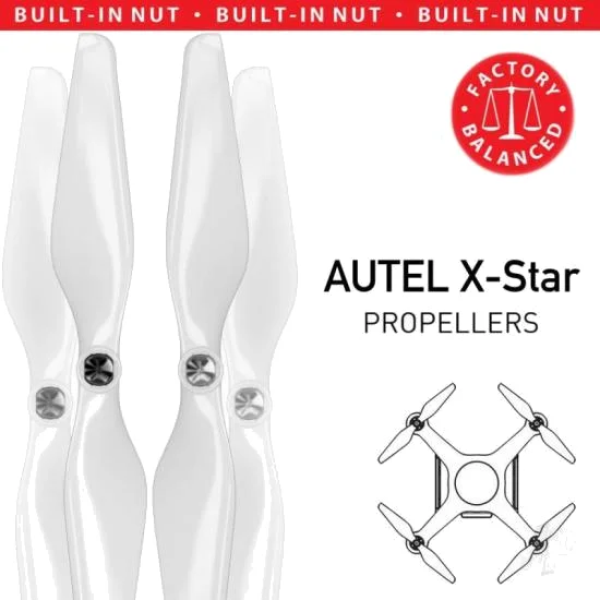 Master Airscrew MR-AU - 9.4x5 Prop C Set x4 White for AUTEL X-Star — image 2 of 4