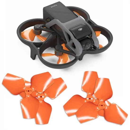 Master Airscrew DJI Avata 3-blade Upgrade Propeller Set - x4 Orange — image 1 of 8