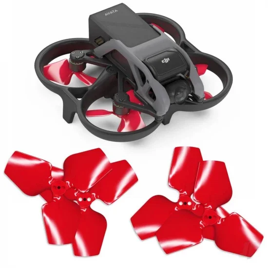 Master Airscrew DJI Avata 3-blade Upgrade Propeller Set - x4 Red — image 2 of 8