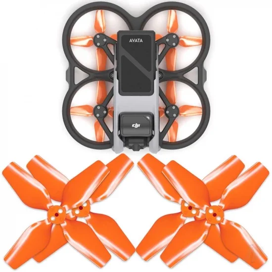 Master Airscrew DJI Avata 4-blade Upgrade Propeller Set - x4 Orange — image 1 of 8