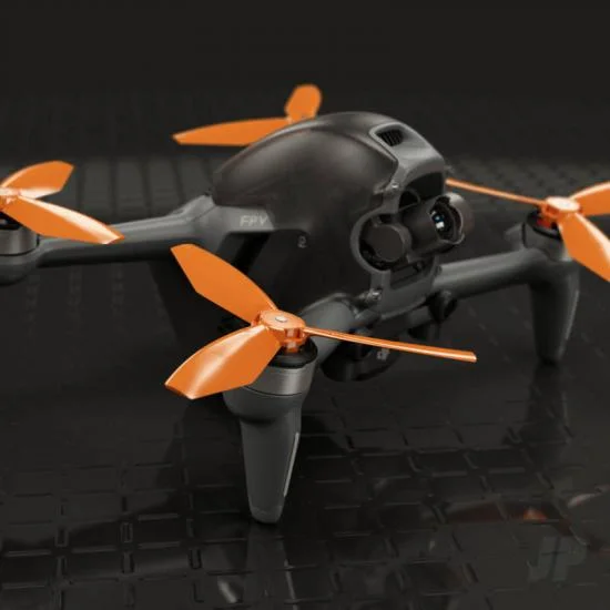 Master Airscrew LUDICROUS Multirotor 3-Blade Propeller Set x4 Orange for DJI FPV — image 11 of 12