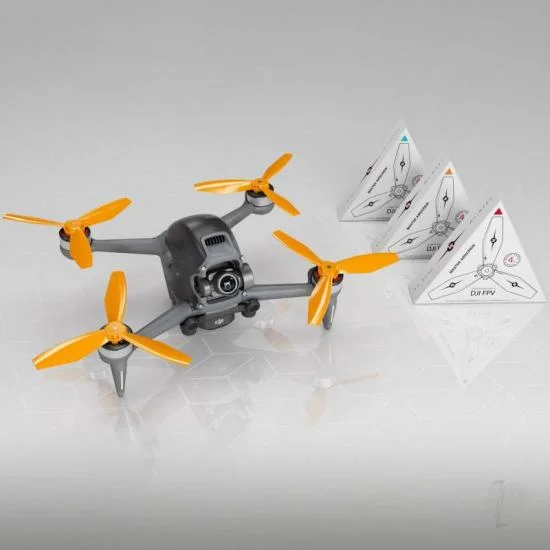 Master Airscrew LUDICROUS Multirotor 3-Blade Propeller Set x4 Orange for DJI FPV — image 7 of 12
