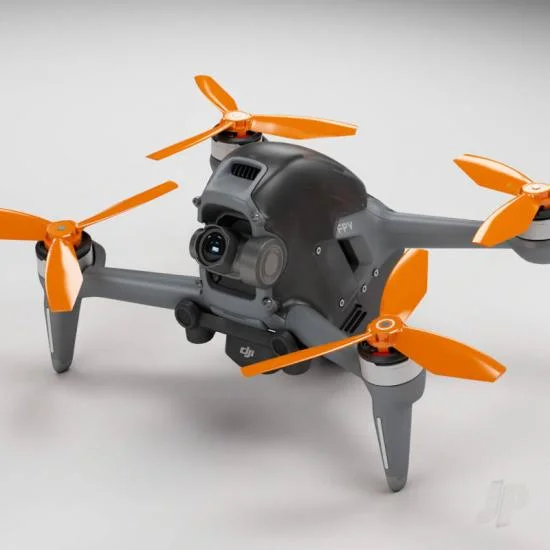 Master Airscrew LUDICROUS Multirotor 3-Blade Propeller Set x4 Orange for DJI FPV — image 5 of 12