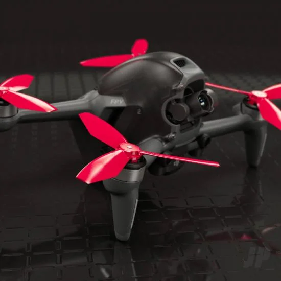 Master Airscrew LUDICROUS Multirotor 3-Blade Propeller Set x4 Red for DJI FPV — image 9 of 10