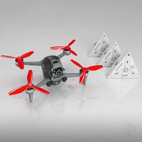 Master Airscrew LUDICROUS Multirotor 3-Blade Propeller Set x4 Red for DJI FPV — image 7 of 10