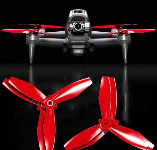 Master Airscrew LUDICROUS Multirotor 3-Blade Propeller Set x4 Red for DJI FPV — image 1 of 10