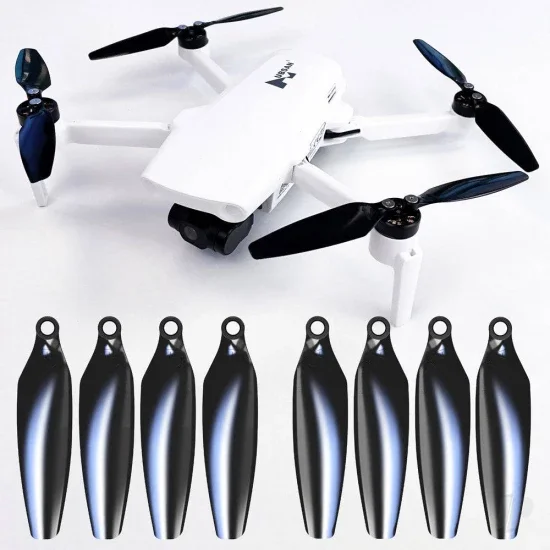 Master Airscrew Hubsan Zino Mini STEALTH Prop Set x4 Black — image 10 of 12