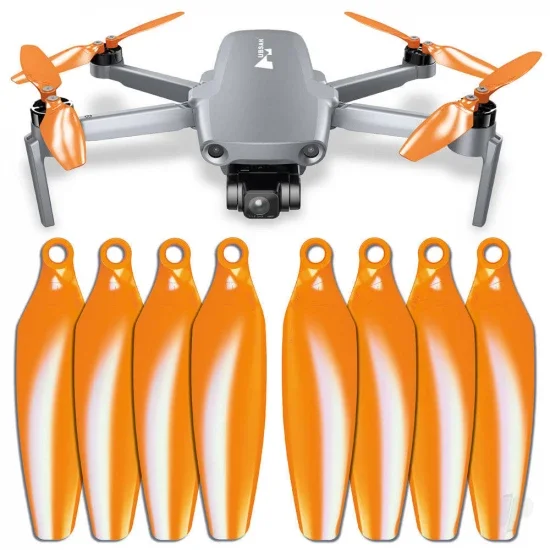 Master Airscrew Hubsan Zino Mini STEALTH Prop Set x4 Orange — image 1 of 12