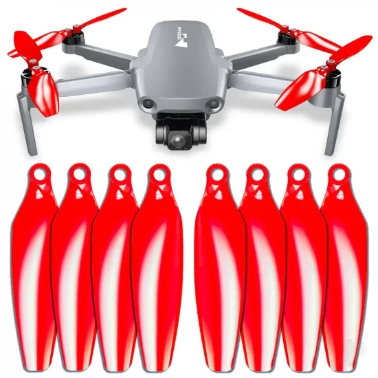Master Airscrew Hubsan Zino Mini STEALTH Prop Set x4 Red — image 11 of 12