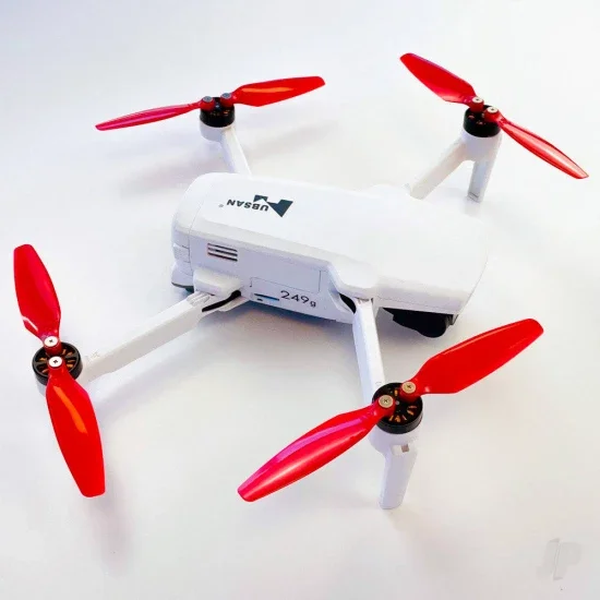 Master Airscrew Hubsan Zino Mini STEALTH Prop Set x4 Red — image 5 of 12