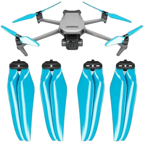 Master Airscrew 9.4x5.3 Mavic 3 Stealth Folding Propeller Set x4 Blue — image 1 of 9
